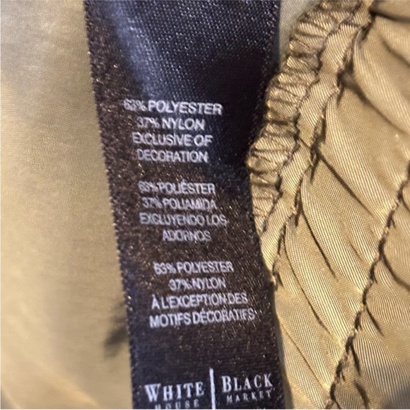 New White House Black Market Green Bomber
Jacket size 4 - Picture 9 of 9